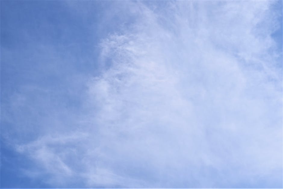 Cloud sky representing cloud support